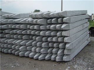 广州邦坚生产的水泥方桩